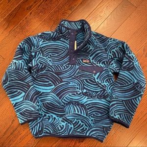 Patagonia Kids Blue Patterned Jacket